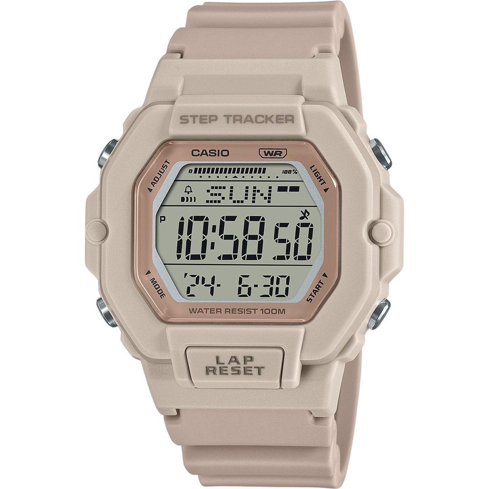 Casio Standard Digital Step Tracker Resin Strap Quartz LWS-2200H-4 Unisex Watch