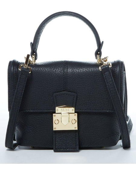 SUSU The Linda Black Crossbody Backpack Purse