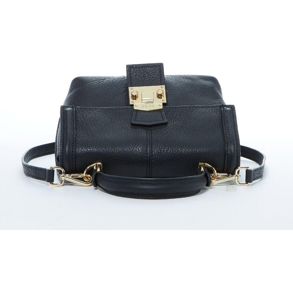 SUSU The Linda Black Crossbody Backpack Purse