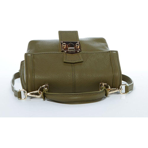 Load image into Gallery viewer, SUSU The Linda Leather Convertible Backpack Purse Olive Green
