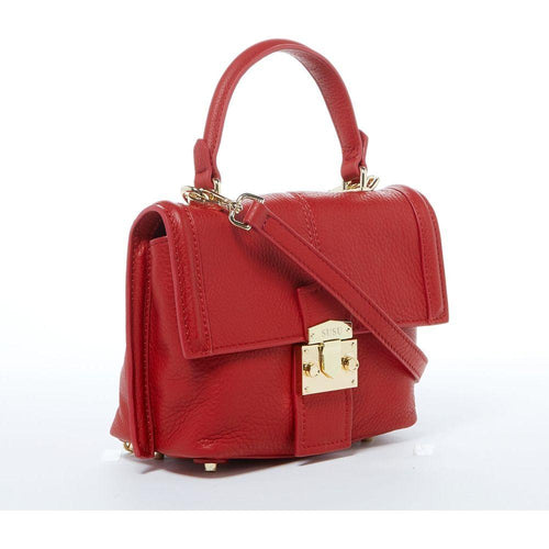 Load image into Gallery viewer, SUSU The Linda Red Leather Backpack Purse
