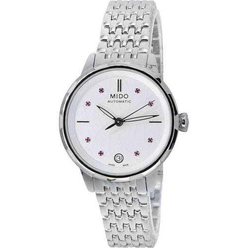 Load image into Gallery viewer, Mido Rainflower Crystal Accents Women&#39;s Watch - Elegance Redefined
