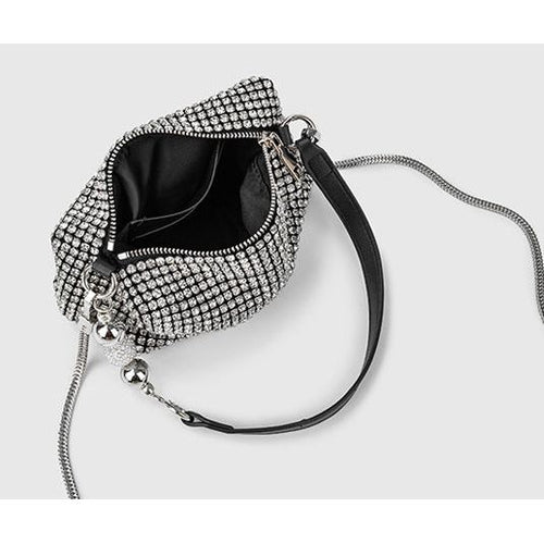 Load image into Gallery viewer, Rhinestone Bag Chain Evening Shoulder Purse
