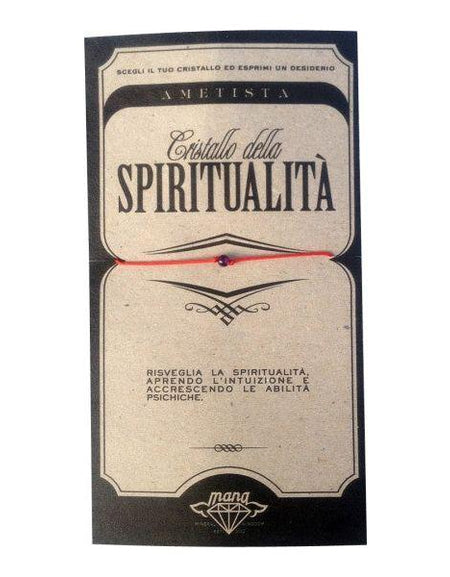 MANA Mod. AMETISTA/SPIRITUALITÀ - 5pcs-0