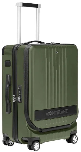 MONTBLANC LEATHER MOD. CABIN TROLLEY WITH FRONT POCKET - 38X55X23 (37 L)-0