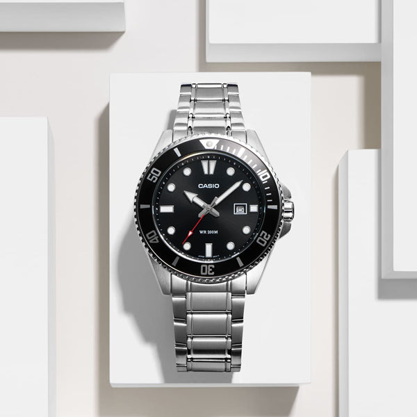 CASIO SPORT Mod. DIVER DATE 200M - BLACK-3