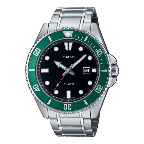 Load image into Gallery viewer, CASIO COLLECTION Mod. DIVER DATE 200M - GREEN-0
