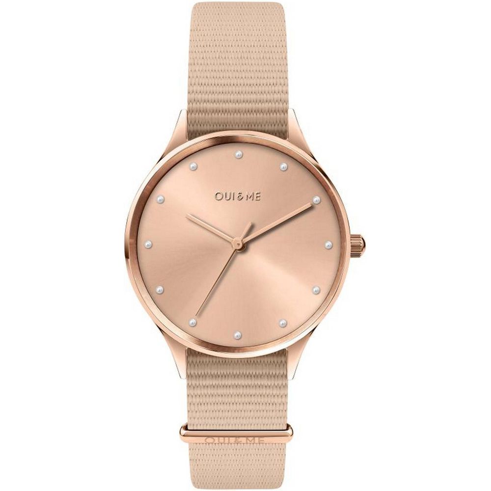 Oui & Me Petite Bichette Rose Gold Sunray Dial Women's Watch