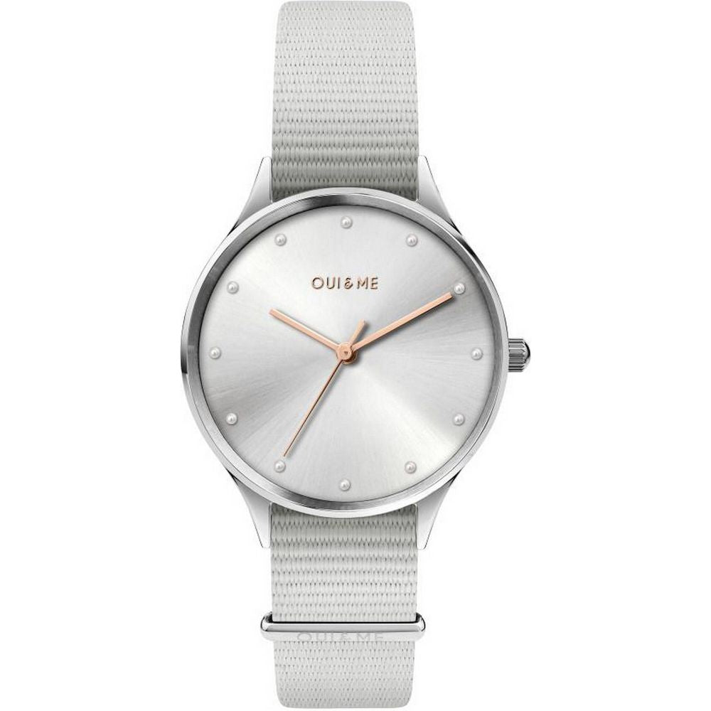 Oui & Me Petite Bichette Silver Sunray Dial Women's Watch