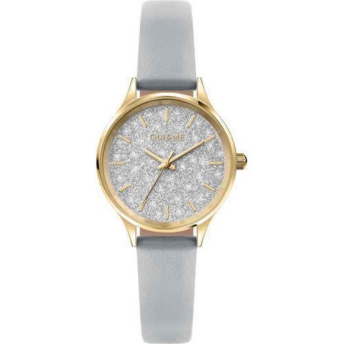 Load image into Gallery viewer, Oui &amp; Me Bichette White Dial Leather Strap Quartz ME010271 Women&#39;s Watch - Timeless Elegance
