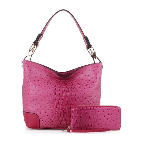 Load image into Gallery viewer, MKF Collection Wandy Soft Vegan Leather Hobo &amp; Wallet Set by Mia K
