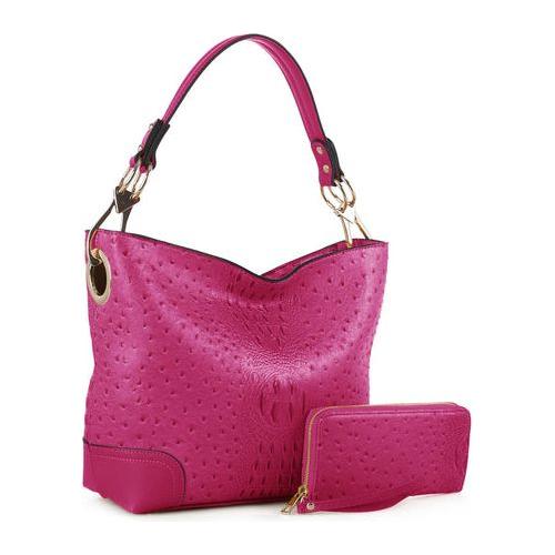 Load image into Gallery viewer, MKF Collection Wandy Soft Vegan Leather Hobo &amp; Wallet Set by Mia K
