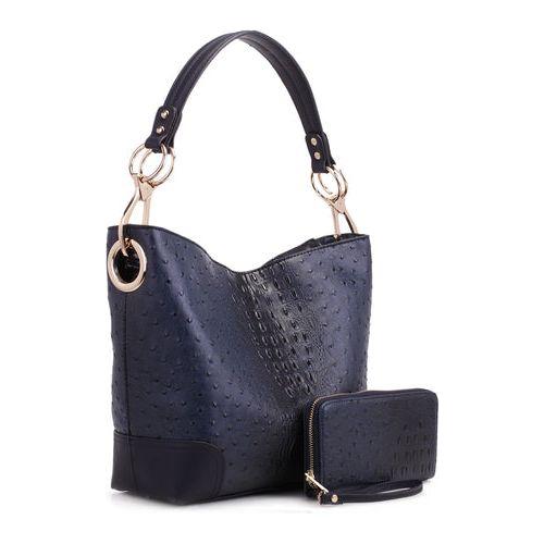 Load image into Gallery viewer, MKF Collection Wandy Soft Vegan Leather Hobo &amp; Wallet Set by Mia K
