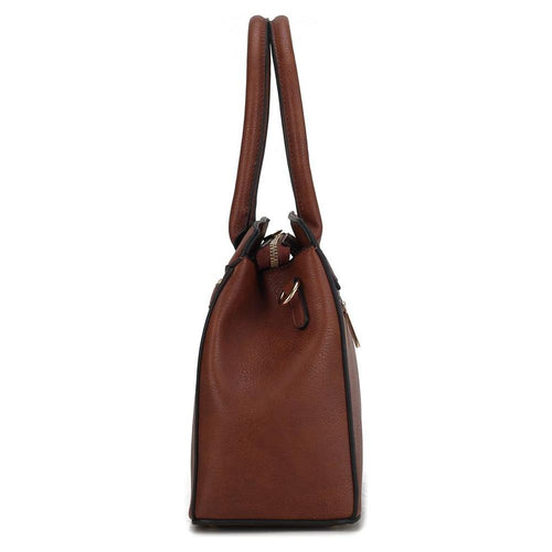 Load image into Gallery viewer, Bruna Satchel Bag with Matching Wallet – Elegance Redefined
