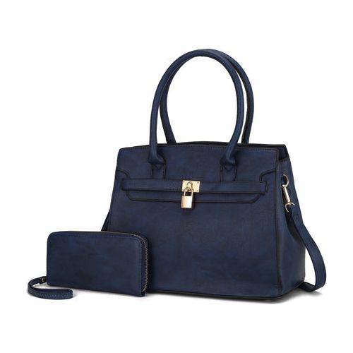 Bruna Satchel Bag with Matching Wallet – Elegance Redefined