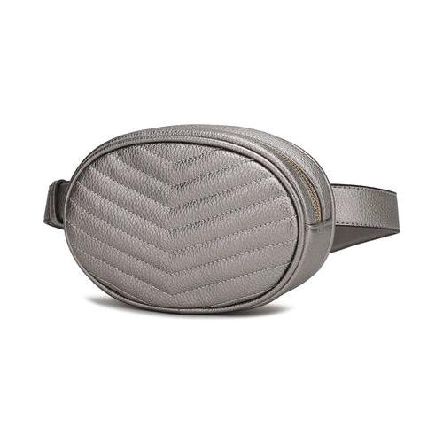 Load image into Gallery viewer, Fatima Quilted Chevron Women Belt Bag - Luxe Charm Redefined
