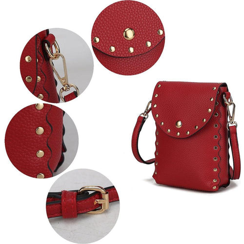 Load image into Gallery viewer, Filomena Vegan Leather Womens Crossbody - A Luxurious Statement Piece
