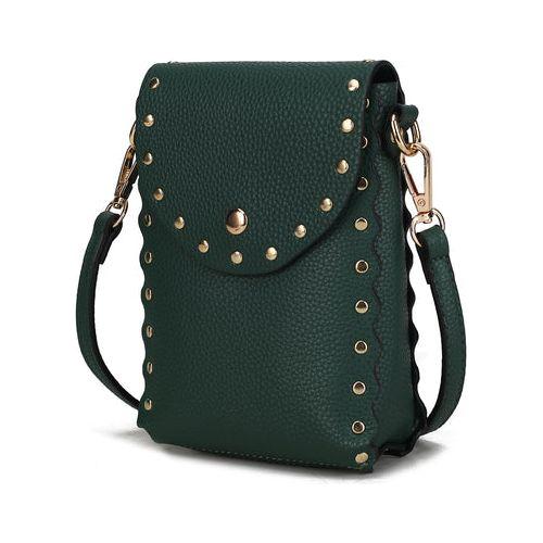 Filomena Vegan Leather Womens Crossbody - A Luxurious Statement Piece