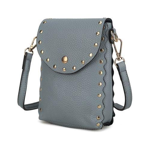 Filomena Vegan Leather Womens Crossbody - A Luxurious Statement Piece