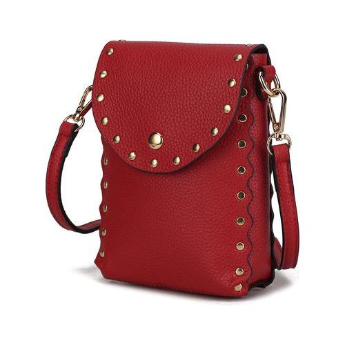 Filomena Vegan Leather Womens Crossbody - A Luxurious Statement Piece