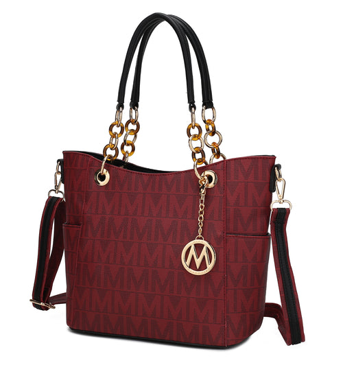 Kissaten Milan M Signature Tote Handbaag