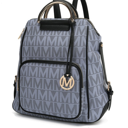 Load image into Gallery viewer, Cora Milan M Signature Trendy Backpack
