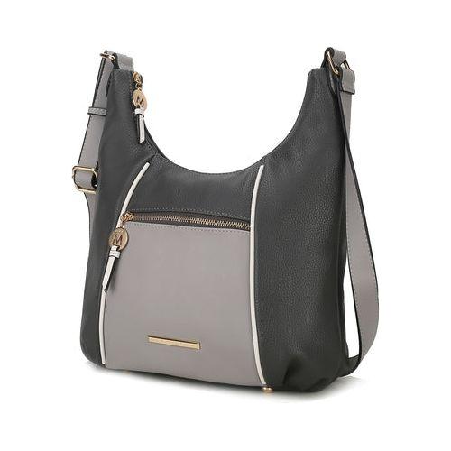 Load image into Gallery viewer, Lavinia Color Block Shoulder Handbag - Exquisite Vegan Leather Luxury
