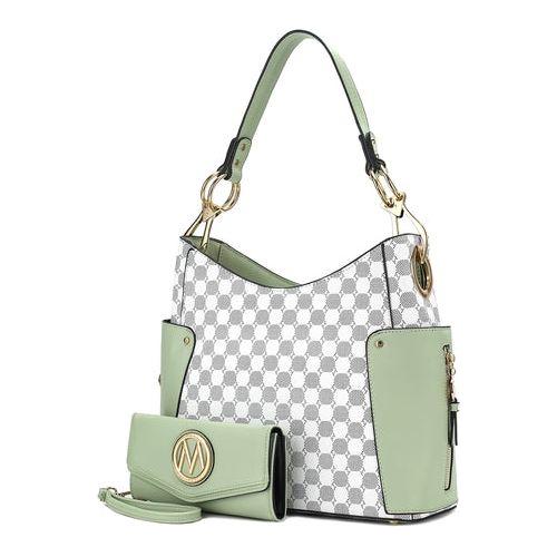 Penelope Circular Print Vegan Leather Women Shoulder Bag witch