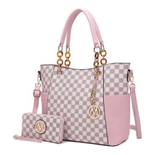 Load image into Gallery viewer, MKF Collection Merlina 2 PCS Women Tote Handbag with Wallet
