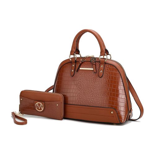 Load image into Gallery viewer, Nora Premium Croco Satchel Handbag For Women
