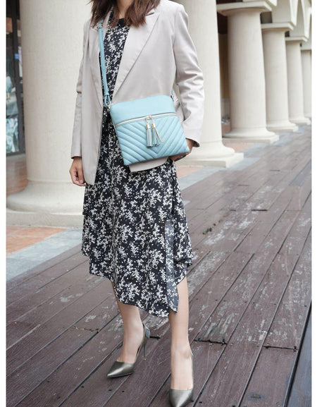 Winnie Quilted Vegan Leather Women's Crossbody