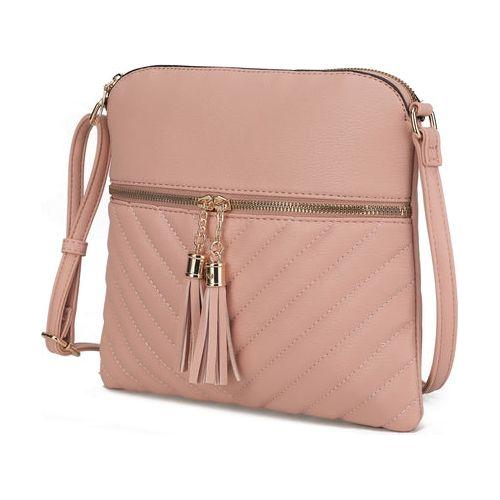 Load image into Gallery viewer, Winnie Quilted Vegan Leather Women&#39;s Crossbody
