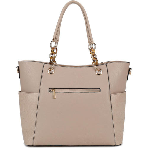 Load image into Gallery viewer, MKF Collection Merlina Embossed pockets Tote Bag with Wallet by Mia K
