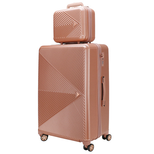 Load image into Gallery viewer, Felicity Carry-on Hardside Spinner and Cosmetic Case Set
