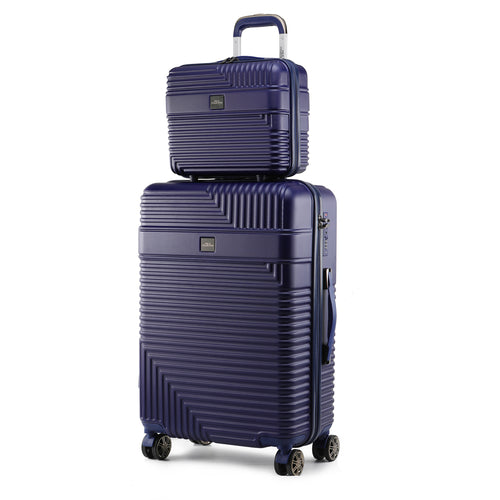 Load image into Gallery viewer, MKF Mykonos Luggage Set with Medium Carry-on and Small Cosmetic Case
