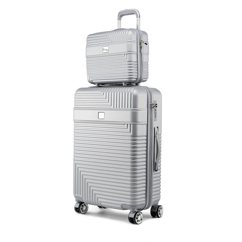 Load image into Gallery viewer, MKF Mykonos Luggage Set with Medium Carry-on and Small Cosmetic Case
