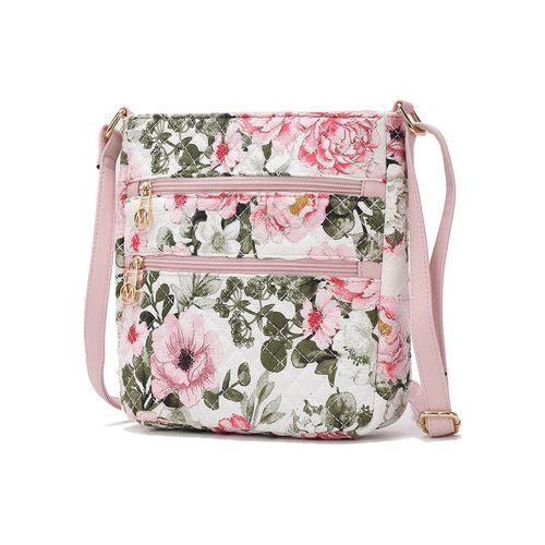 Lainey Quilted Cotton Botanical Pattern Women Crossbody