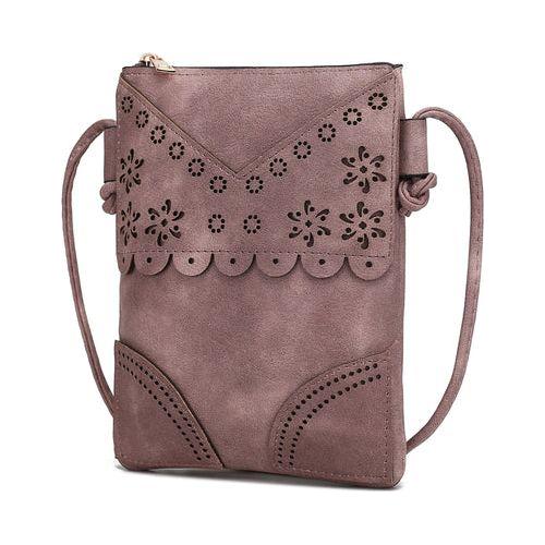 Amentia Crossbody Handbag - Elegant Vegan Leather Masterpiece