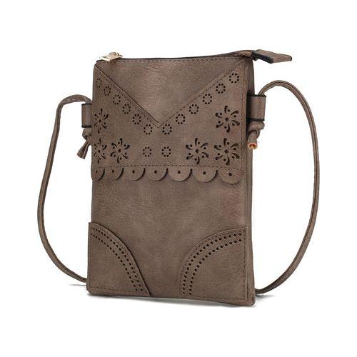 Amentia Crossbody Handbag - Elegant Vegan Leather Masterpiece