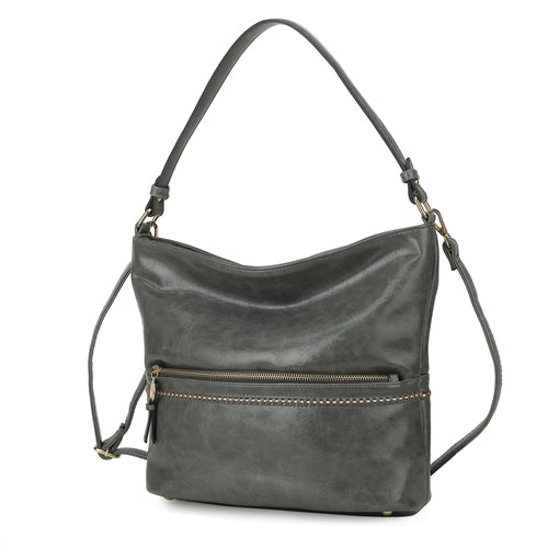 Load image into Gallery viewer, Sierra Vegan Leather Women Shoulder Bag
