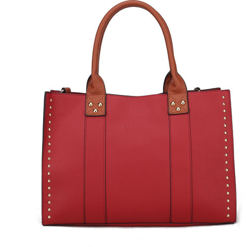 Load image into Gallery viewer, Davina Vegan Leather Women Tote Bag with Wallet - A Touch of Elegance
