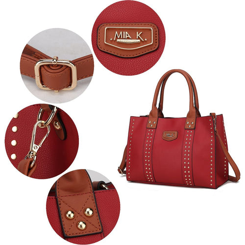 Load image into Gallery viewer, Davina Vegan Leather Women Tote Bag with Wallet - A Touch of Elegance
