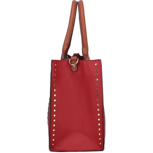 Load image into Gallery viewer, Davina Vegan Leather Women Tote Bag with Wallet - A Touch of Elegance
