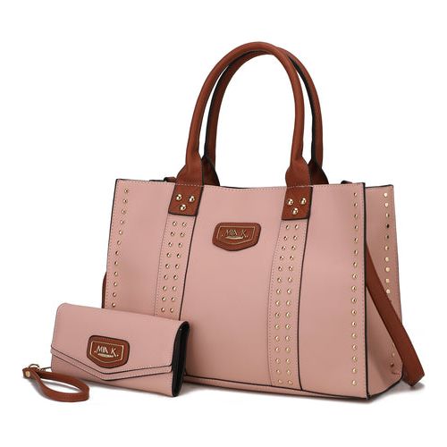 Load image into Gallery viewer, Davina Vegan Leather Women Tote Bag with wallet
