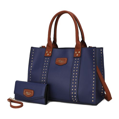 Load image into Gallery viewer, Davina Vegan Leather Women Tote Bag with Wallet - A Touch of Elegance
