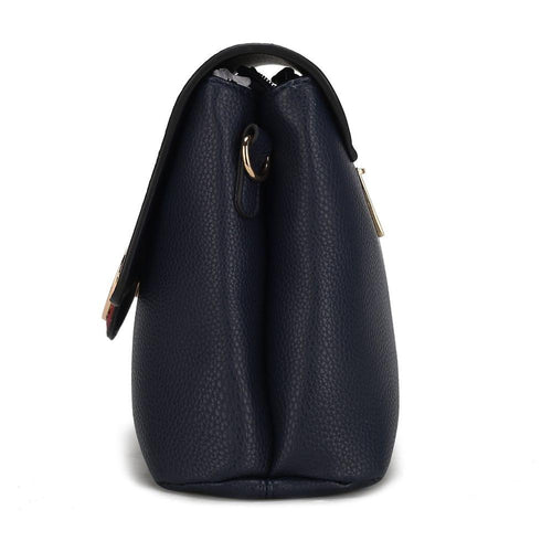 Load image into Gallery viewer, Johanna High-Quality Pebbled Vegan Leather Crossbody Bag
