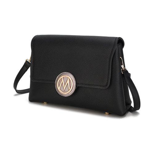 Load image into Gallery viewer, Johanna High-Quality Pebbled Vegan Leather Crossbody Bag
