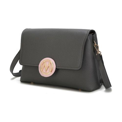 Johanna High-Quality Pebbled Vegan Leather Crossbody Bag