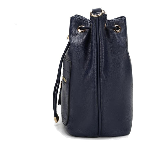 Load image into Gallery viewer, Larissa Vegan Leather Women Bucket Bag with Wallet
