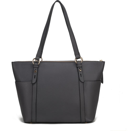 Load image into Gallery viewer, Mia K Gloria Vegan Leather Women Tote Bag
